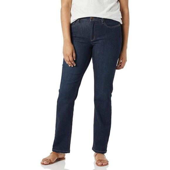 Womens 5 Pocket Jean Onyx Wash Denim Pants Slim Fit Casual Wear